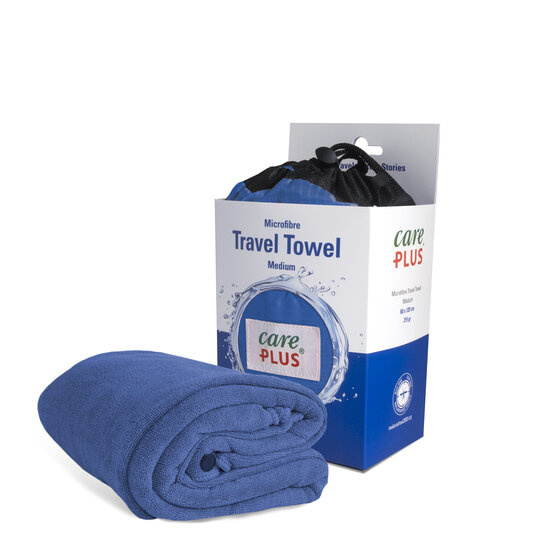 Travel Towel Microfibre 60 X 120cm - Dolomite Blue