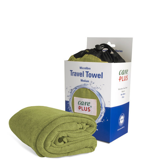 Travel Towel Microfibre 60 X 120cm - Pesto