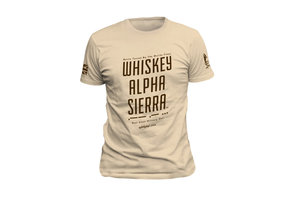 Whisky Alpha Sierra T-Shirt - Coyote Tan