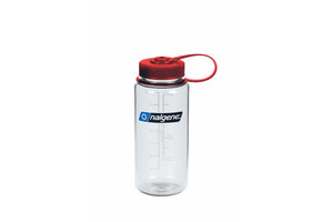 Wide-Mouth Sustain Water Bottle 500ml - Clear, Red
