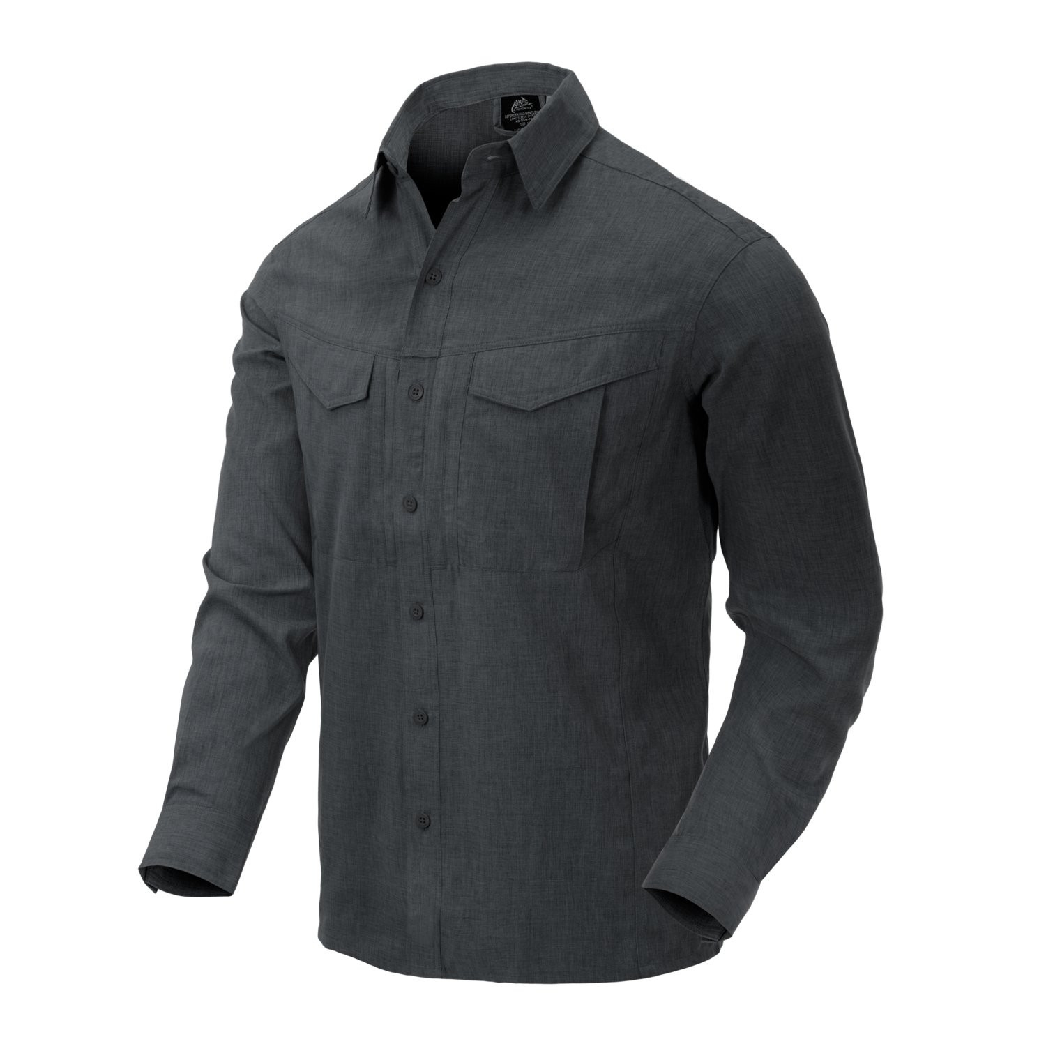 Defender MK2 Gentleman Shirt - Black/Grey Melange