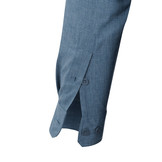 Defender MK2 Gentleman Shirt - Melange Blue