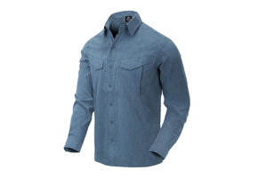 Defender MK2 Gentleman Shirt - Melange Blue