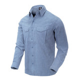 Defender MK2 Gentleman Shirt - Melange Light Blue