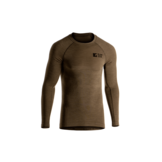 ClawGear Merino Seamless Shirt LS - Stonegrey Olive