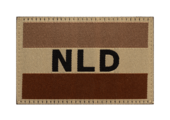 Nederlandse Vlag 50 X 76mm - Desert