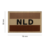 NiederlÃ¤ndische Flagge 50 x 76 mm - Desert
