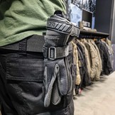 Handschoenen houder verticaal low profile voor koppel