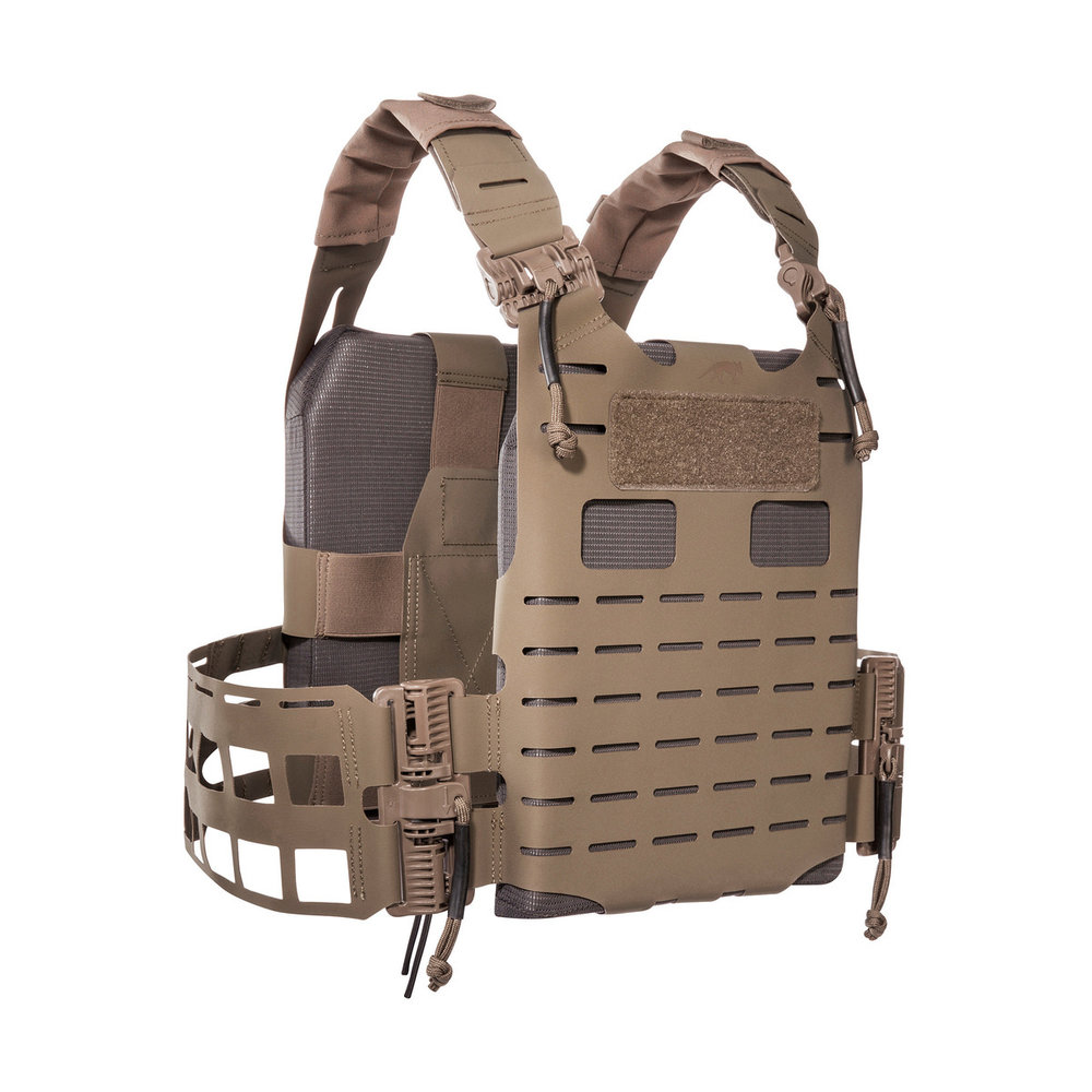 TARPtoWANTKEY　TTW Scale Plate TASMANIAN TIGER Trooper Back Plate Oliv - 7789.331 - TACWRK