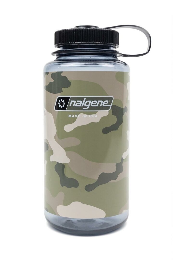 Wide-Mouth Sustain Water Bottle 1000ml  -  Camo