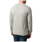 Camo Logo Fill Long Sleeve Tee - Heather Grey