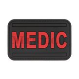 Medic Rubber Patch - Blackmedic