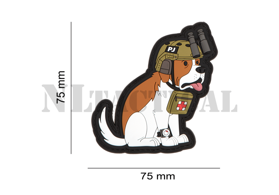 Tactical St. Bernard PJ Patch