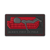 Always First on Couch Rubber Patch