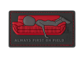 Always First on Couch Rubber Patch