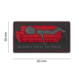 Always First on Couch Rubber Patch