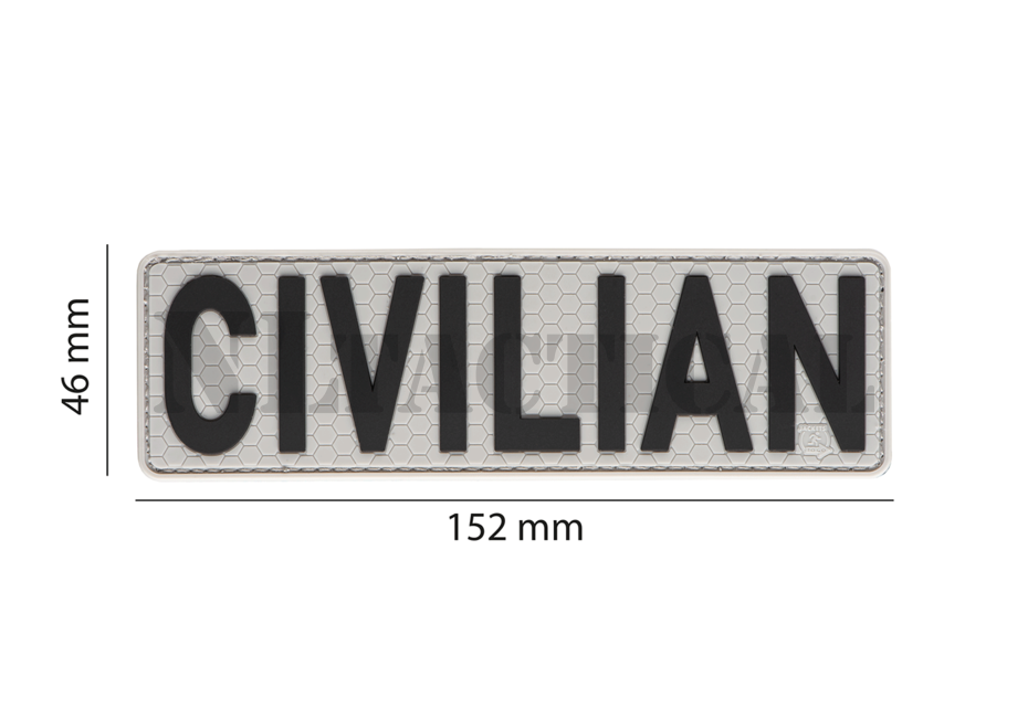 Civilian Patch - Grey