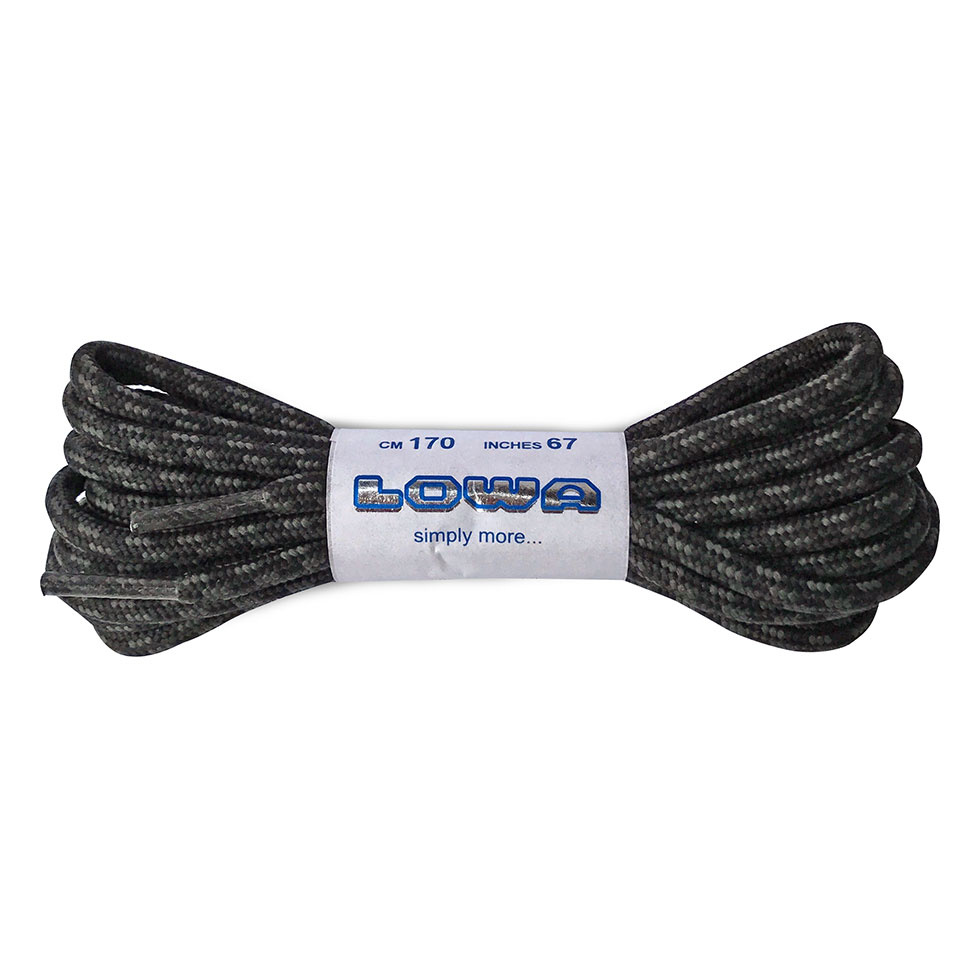 Lowa Trekking Laces 210 CM Black Grey