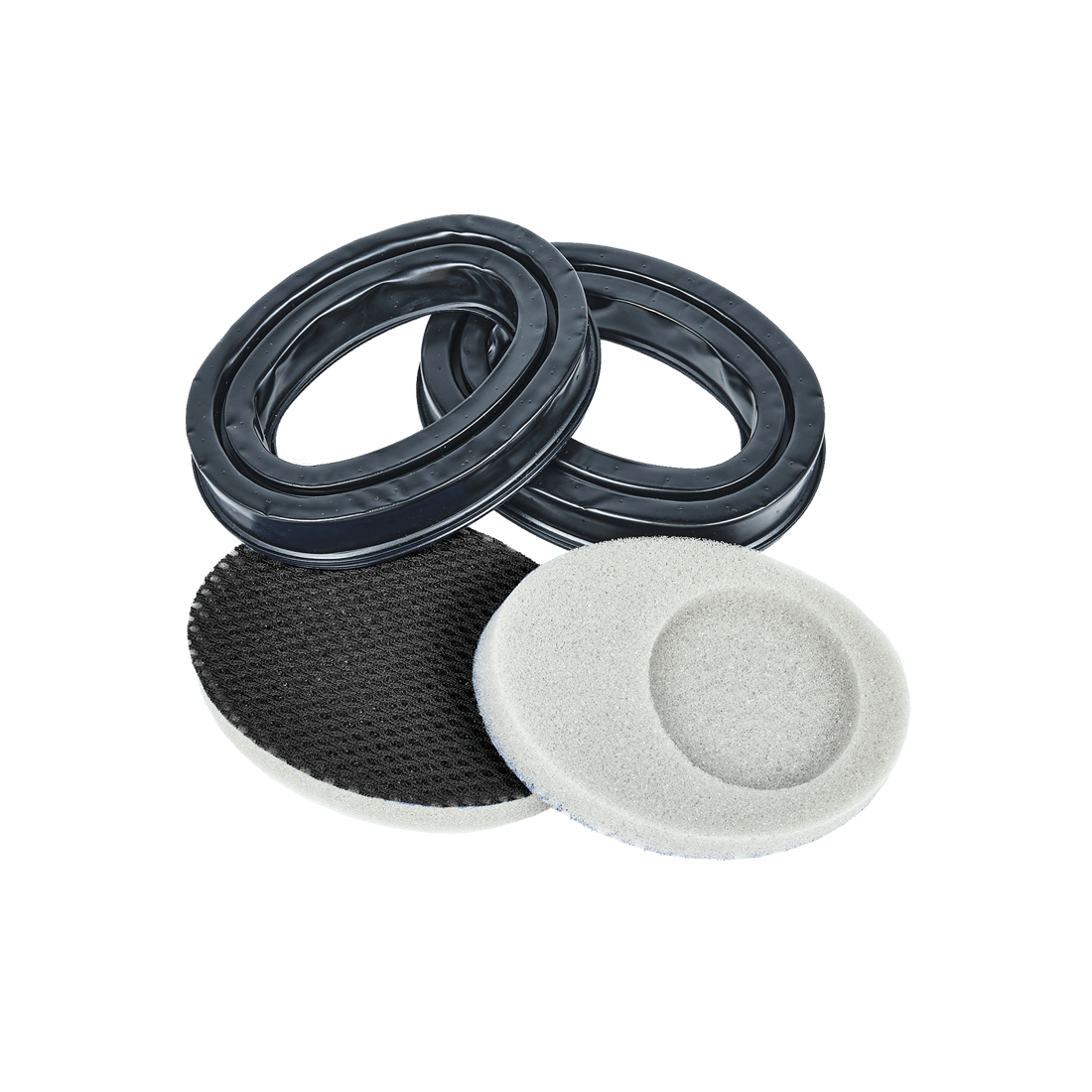 Silicone Replacement Ear Pads - Black