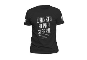 Whisky Alpha Sierra T-Shirt - Black
