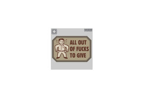 All Out PVC Patch - Swat