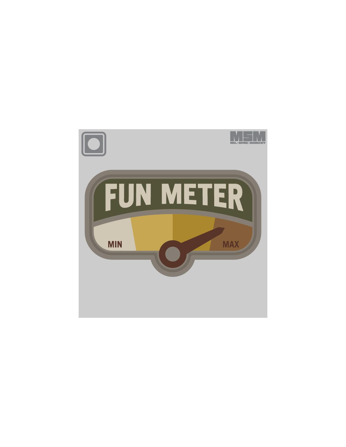 Fun Meter PVC Patch