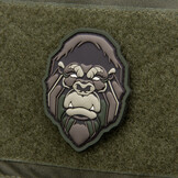 Gorilla Head PVC Patch