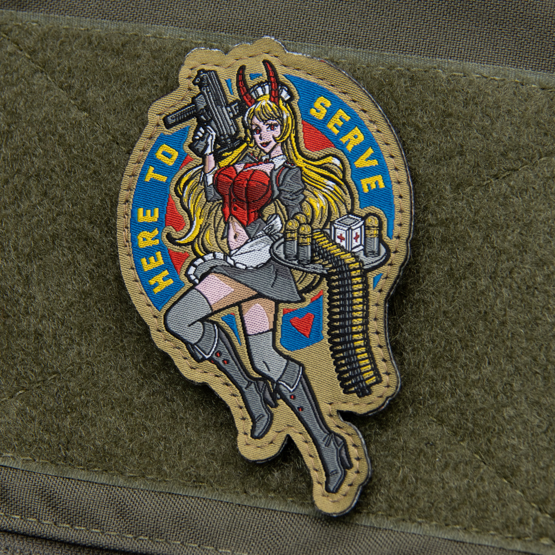 Here To Serve Anime Patch - Multicam