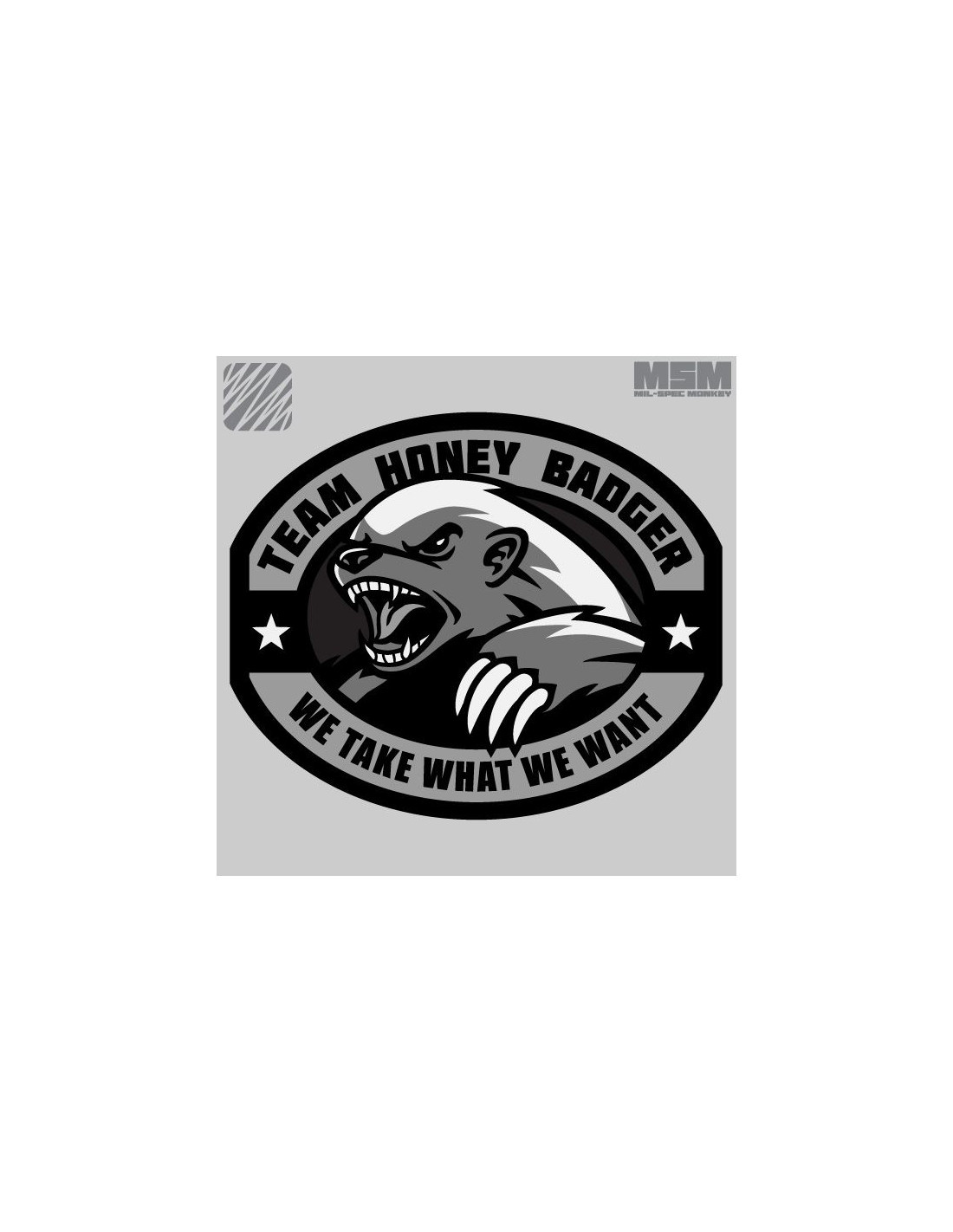 Honey Badger Patch