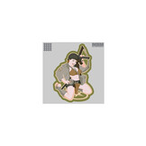 Thompson Girl Pinup Patch - Fullcolor
