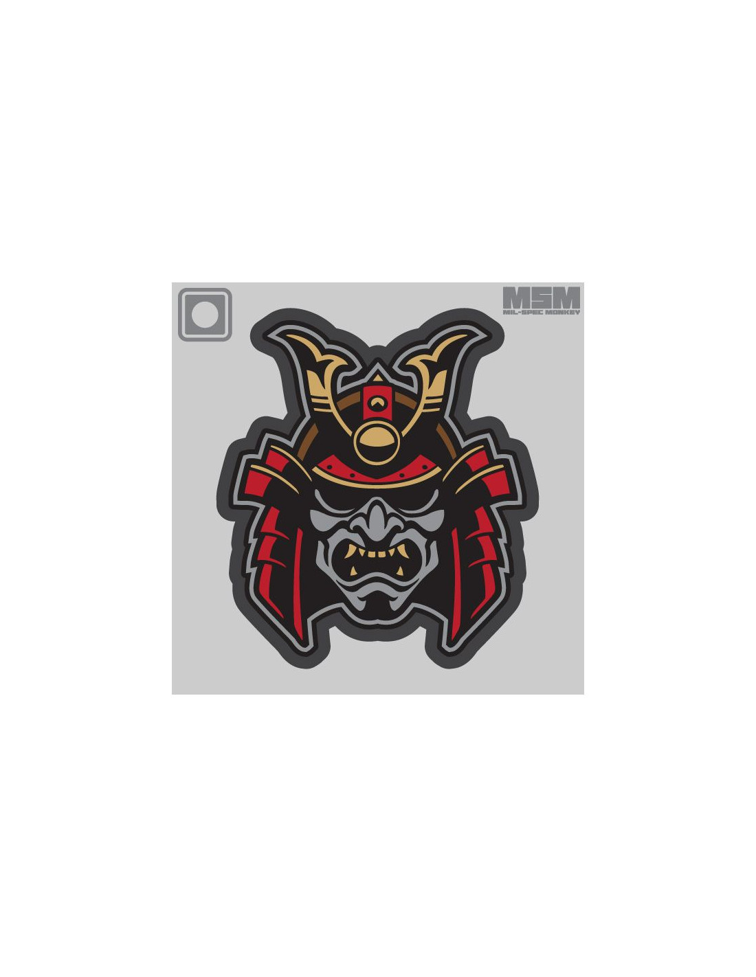 Samurai Warrior Head 1 Patch - Multicam
