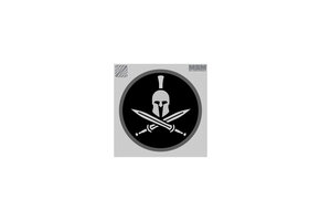 Spartan Helmet Patch - Forest