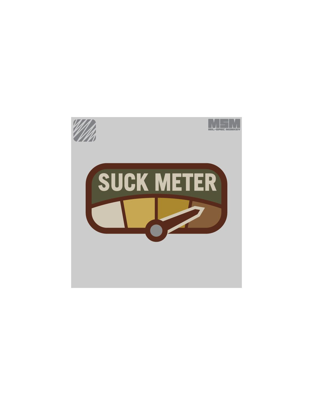 Suck Meter Patch - Swat
