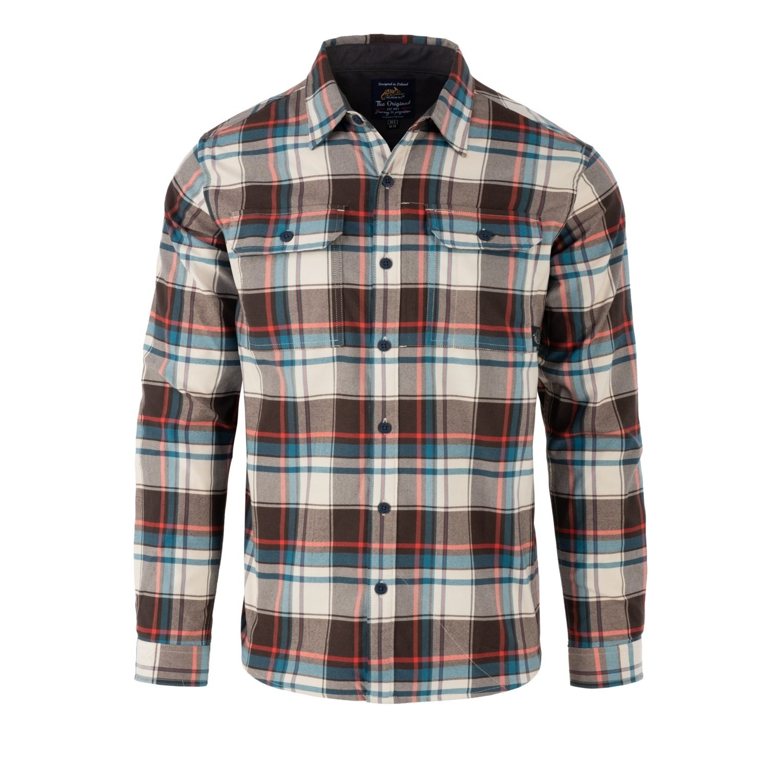Greyman Shirt - Foggy Meadow Plaid