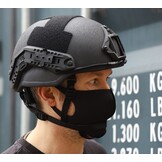 MICH Ballistic Helmet NIJ IIIA - Black