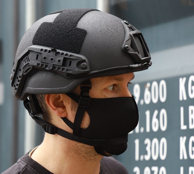 MICH Ballistic Helmet NIJ IIIA - Black