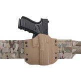 Laser Cut Low Profile Laser Belt - Multicam