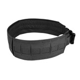 Laser Cut Low Profile Laser Belt - Black