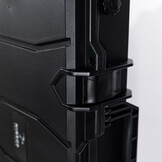 Rifle Hard Case 100cm Wave Foam - Black