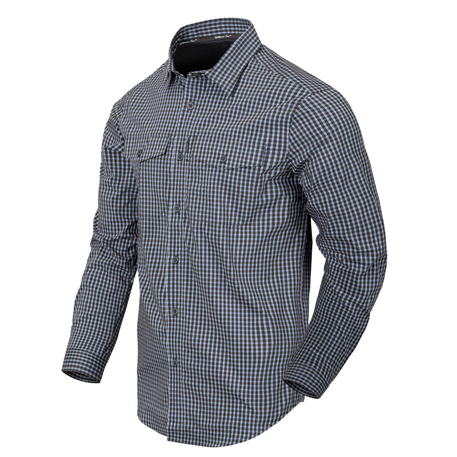 Covert Concealed Carry Shirt - Phantom Grey Checkered