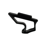 CNC Picatinny Short Angled Grip - Black