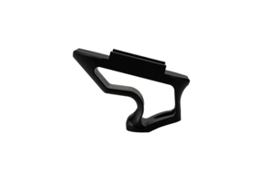 CNC Picatinny Short Angled Grip - Black