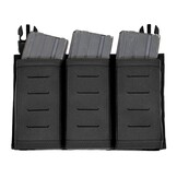 Detachable Triple Snap Mag Panel - Black