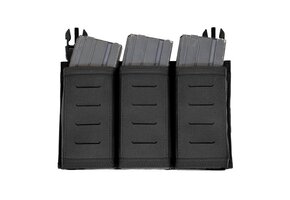 Detachable Triple Snap Mag Panel - Black