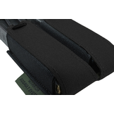 Laser Cut Double Bungee Pistol Pouch - Black