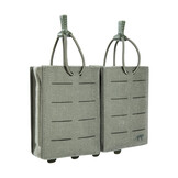 2 SGL Mag Pouch Bel HK417 MKII IRR  - Stone Grey Olive