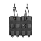 2 SGL Mag Pouch Bel M4 MKIII - Black