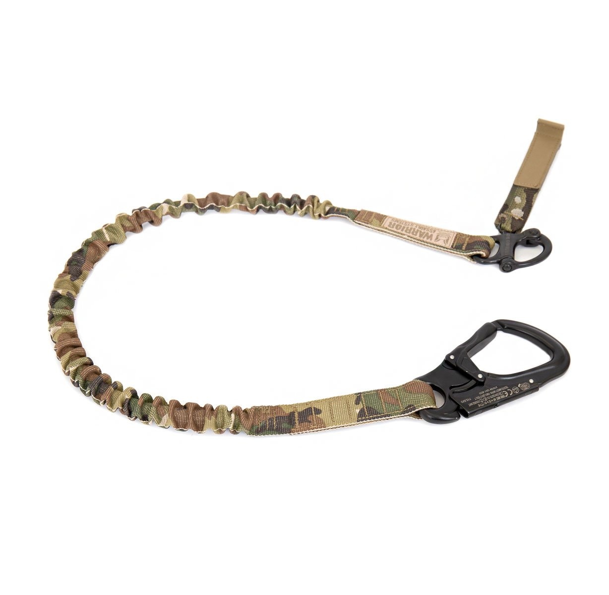 Personal Retention Lanyard With Snap Shackle And Tango Carabiner - Multicam