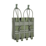 2 SGL Mag Pouch Bel M4 MKIII IRR - Stone Grey Olive