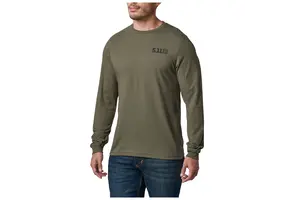 Served Fresh Long Sleeve Tee - Ranger Green